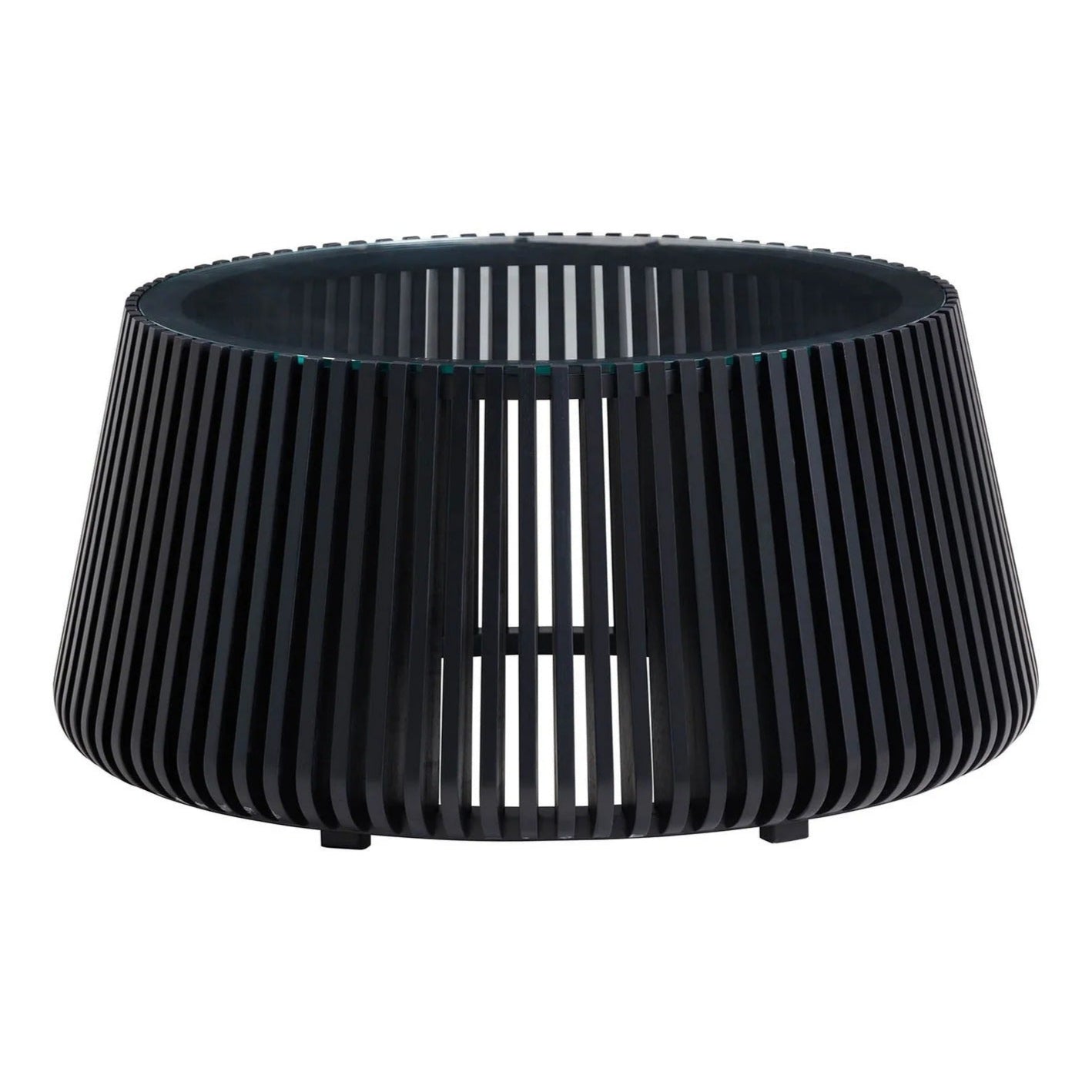 Table basse en rotin