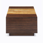 Table basse rectangulaire Azara Cube