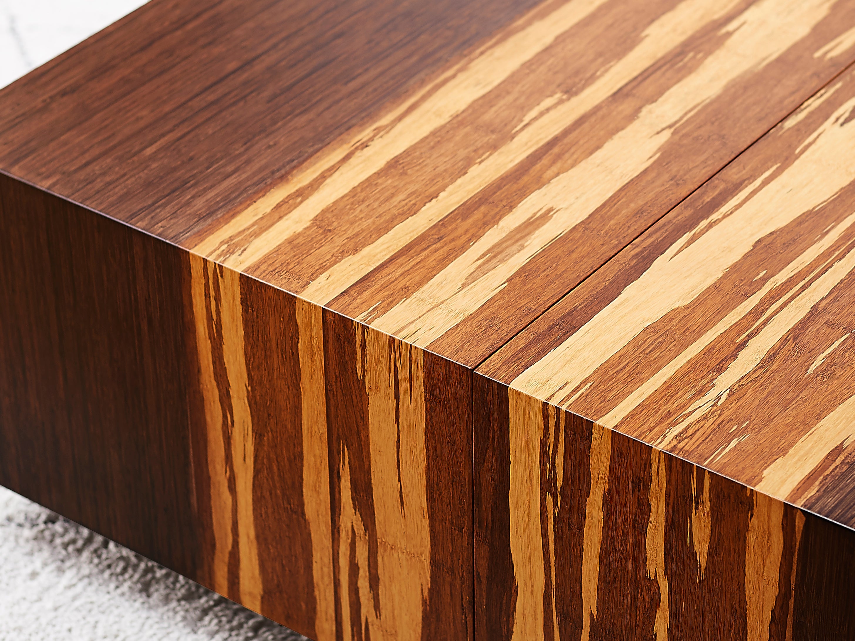 Table basse rectangulaire Azara Cube