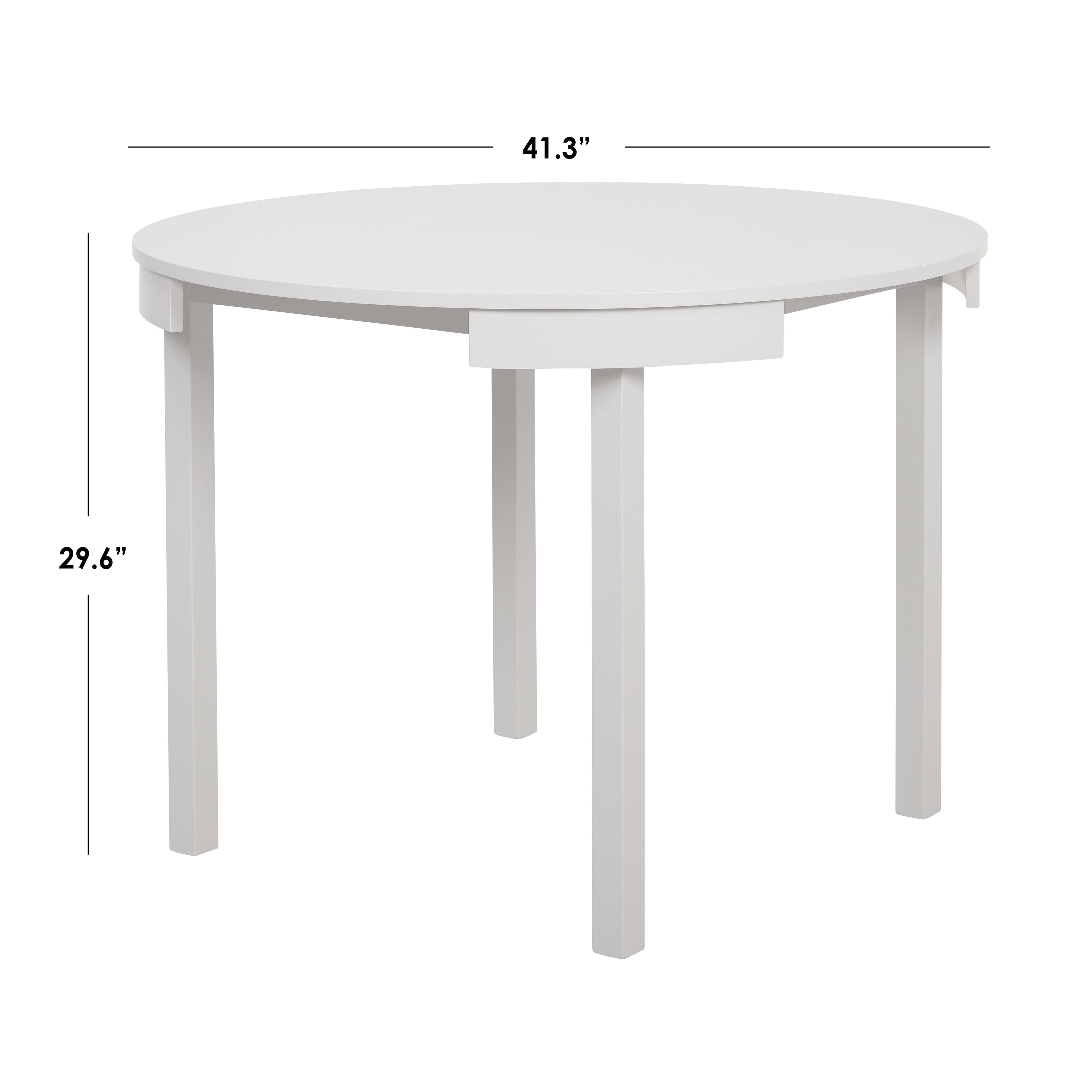 Ensemble de salle à manger rond compact Harrisburg Tobey 5 pièces