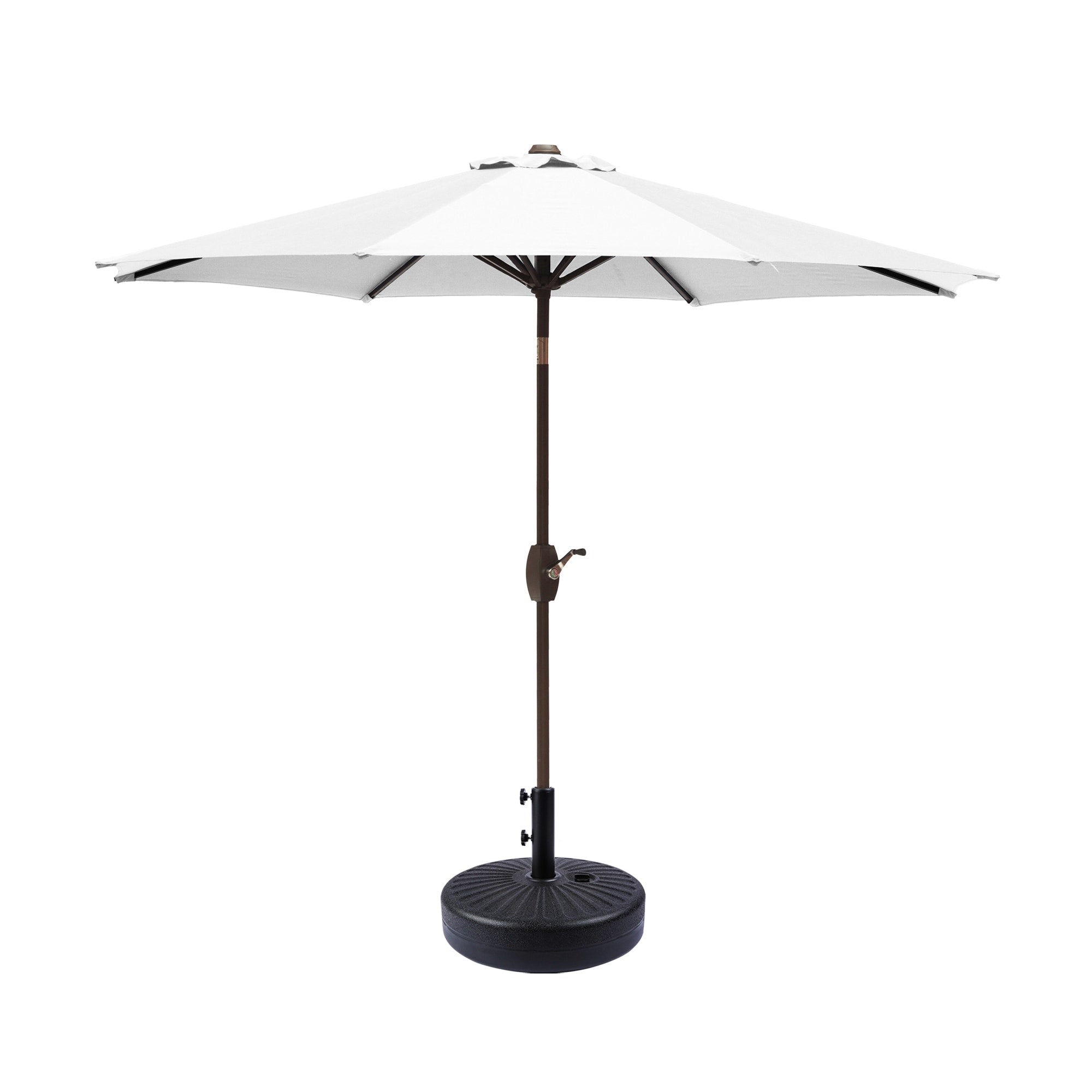 Parasol de patio Holme de 9 pieds et support de base