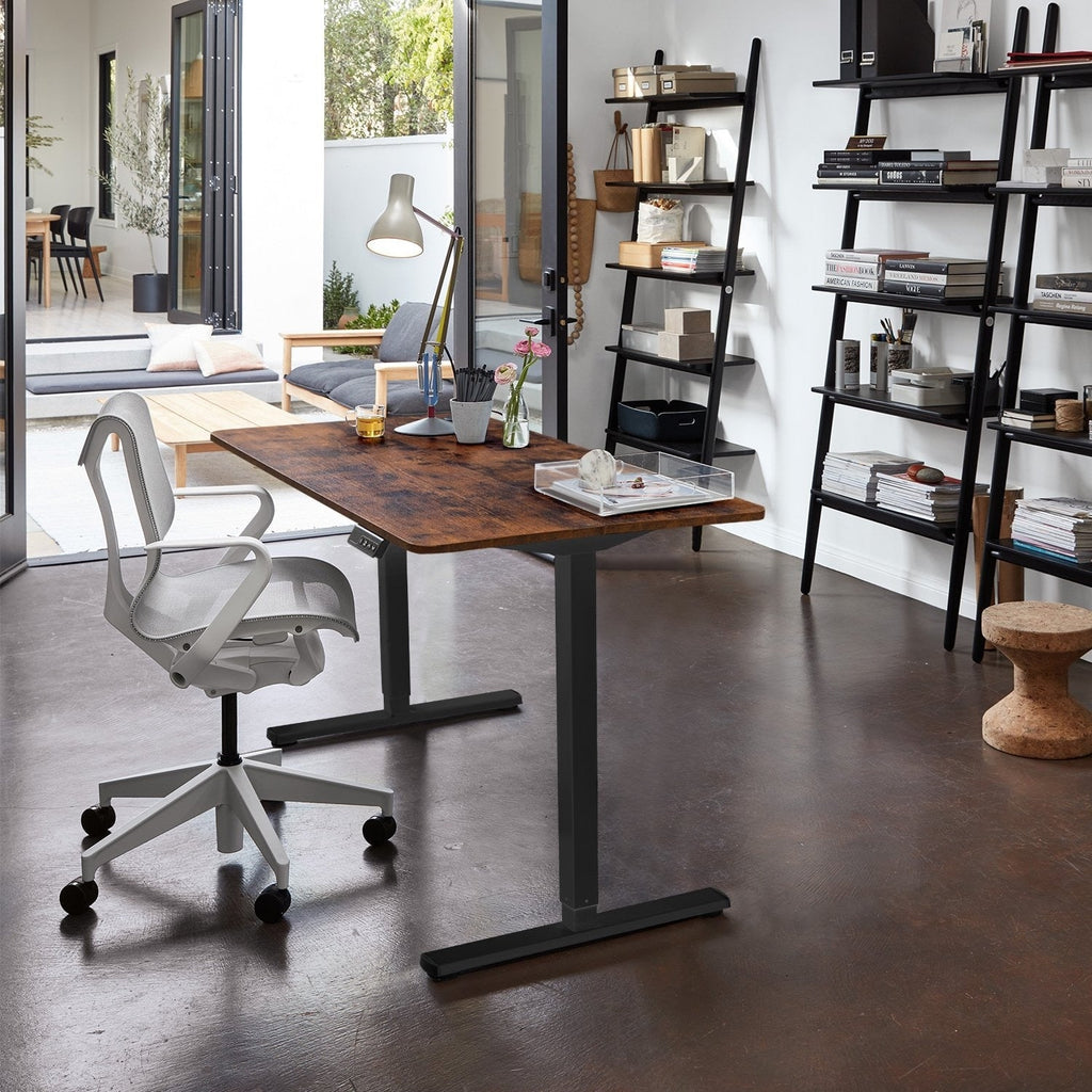 Bureau debout électrique réglable en hauteur Homall