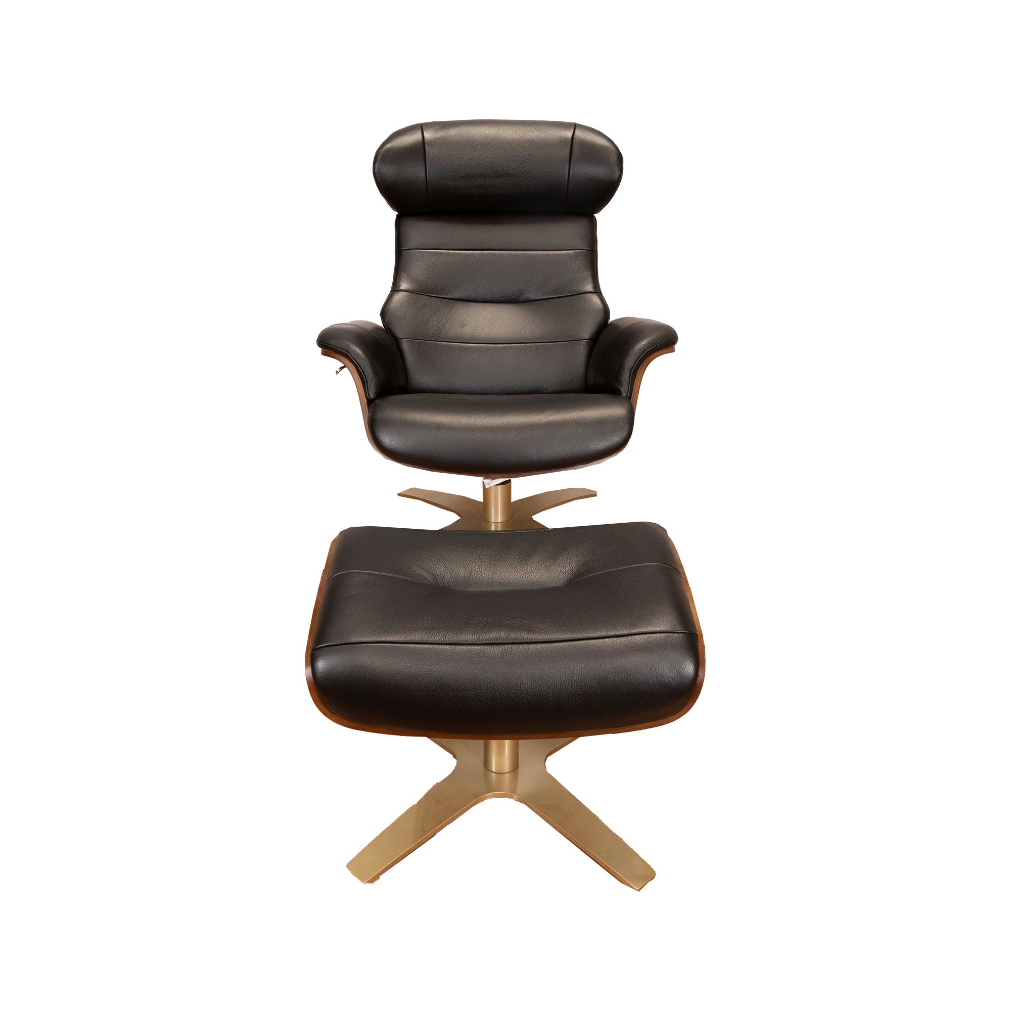 Fauteuil et repose-pieds Mercer