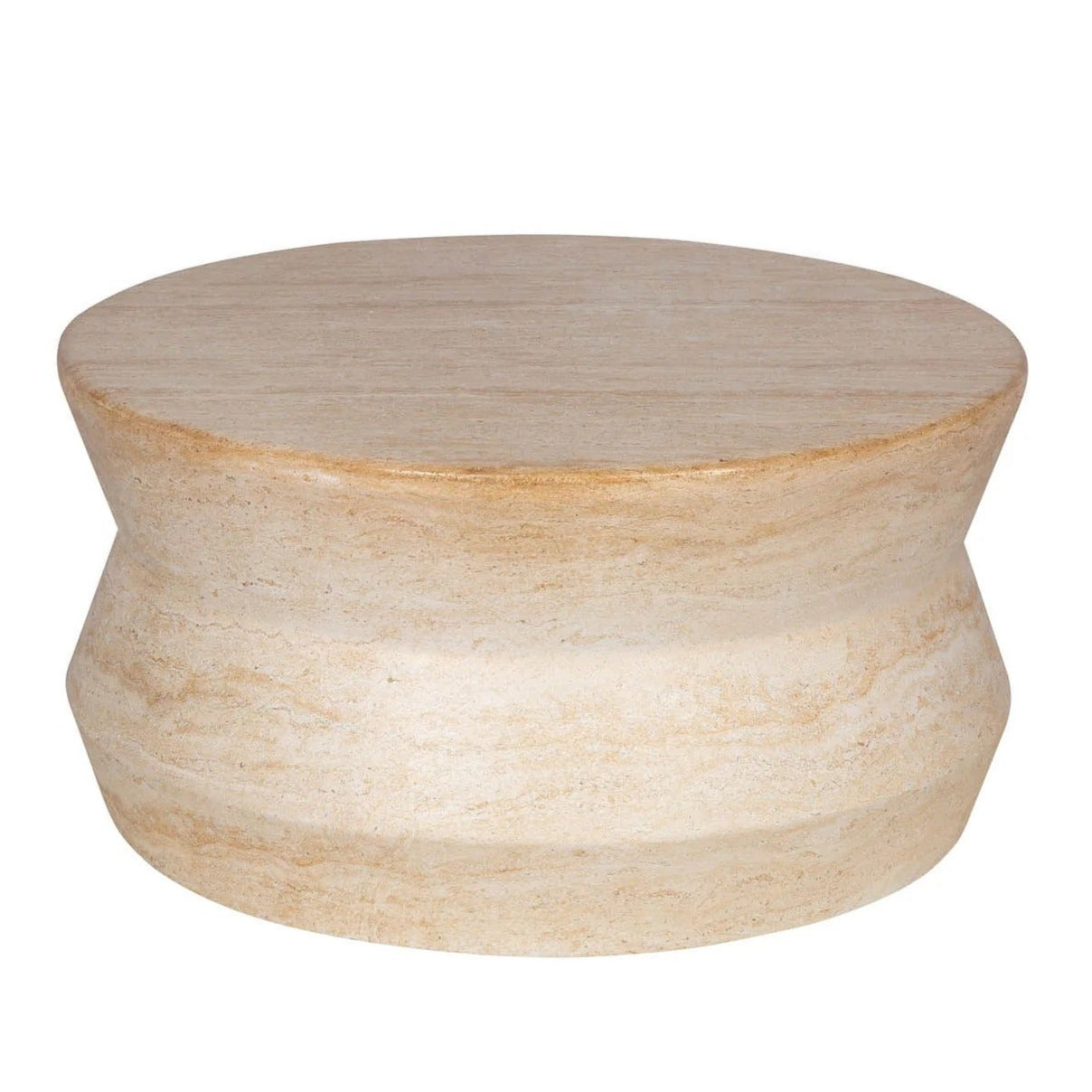 Table basse en biscuit