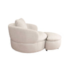 Fauteuil et repose-pieds Hula