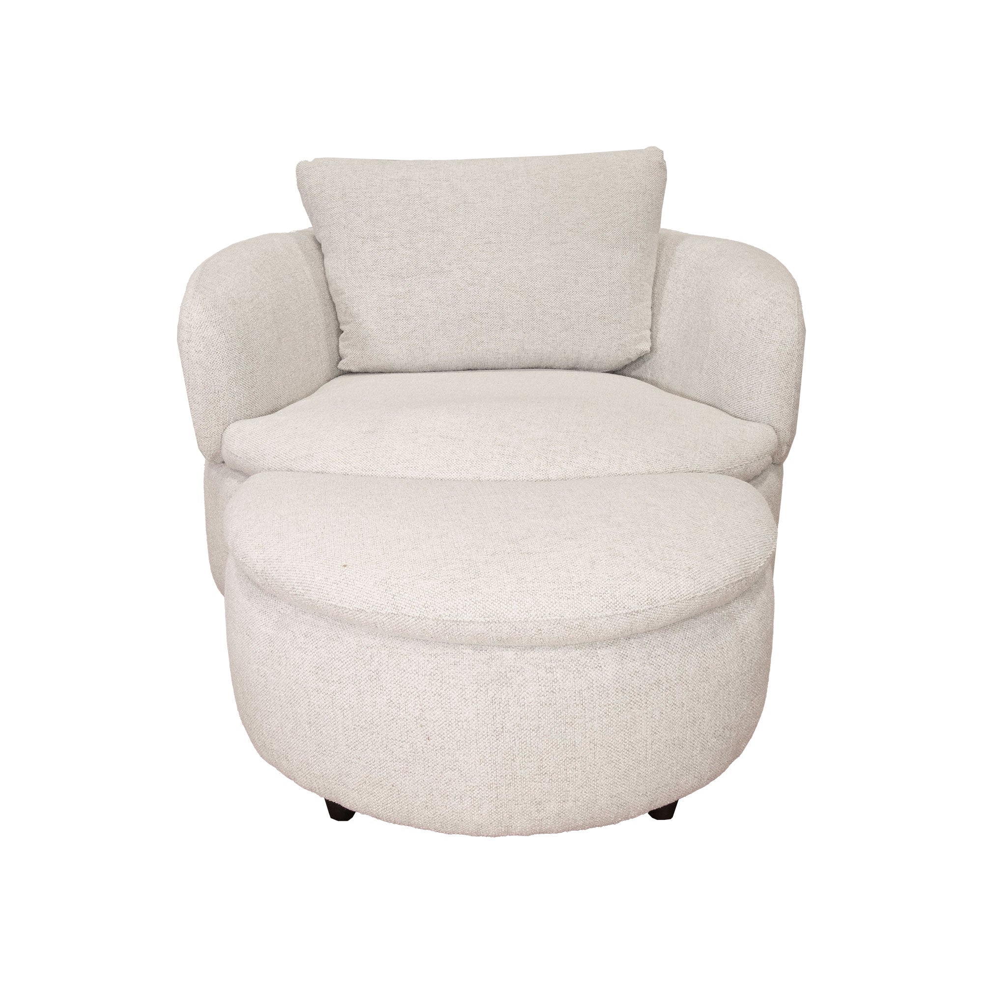 Fauteuil et repose-pieds Hula