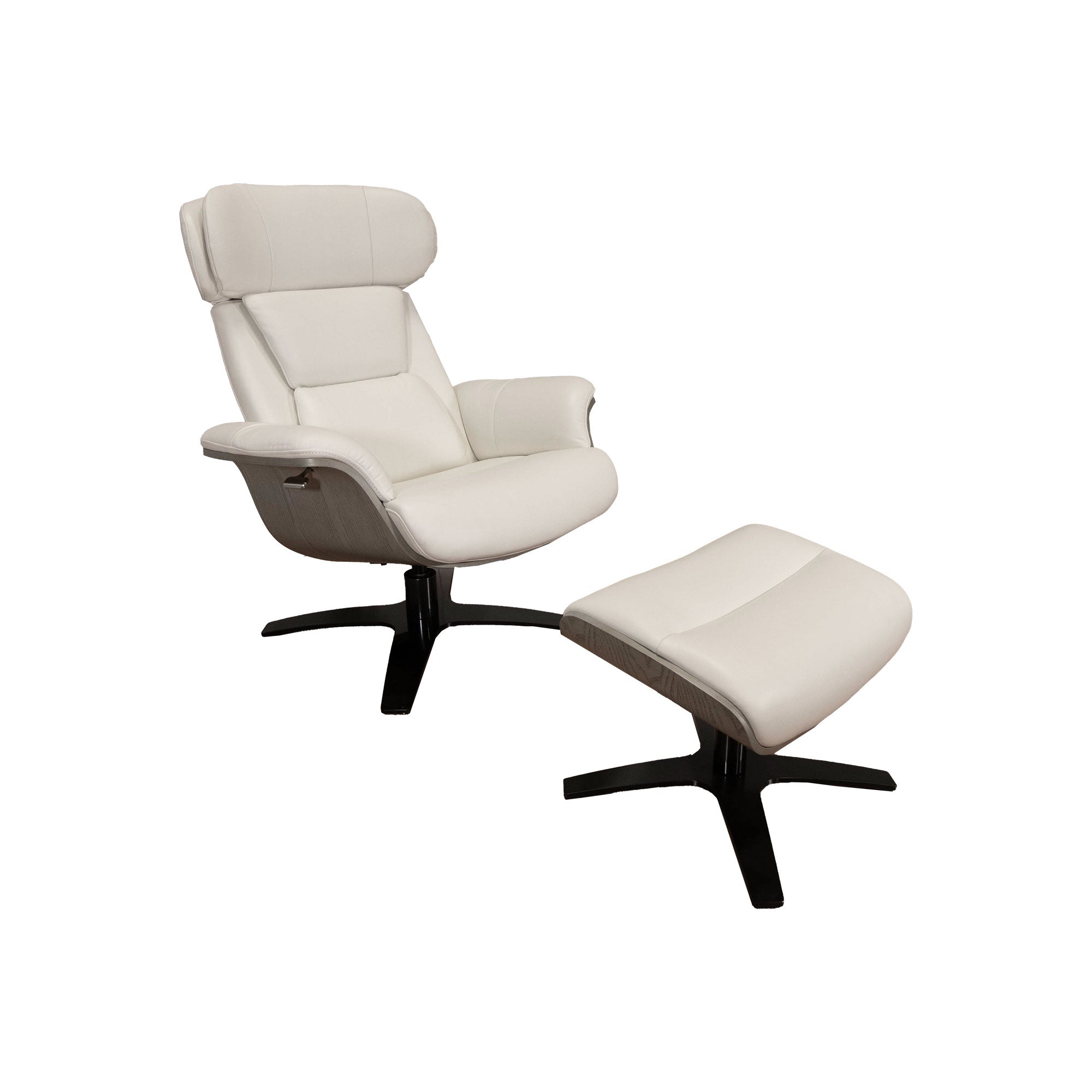 Fauteuil et repose-pieds Malik