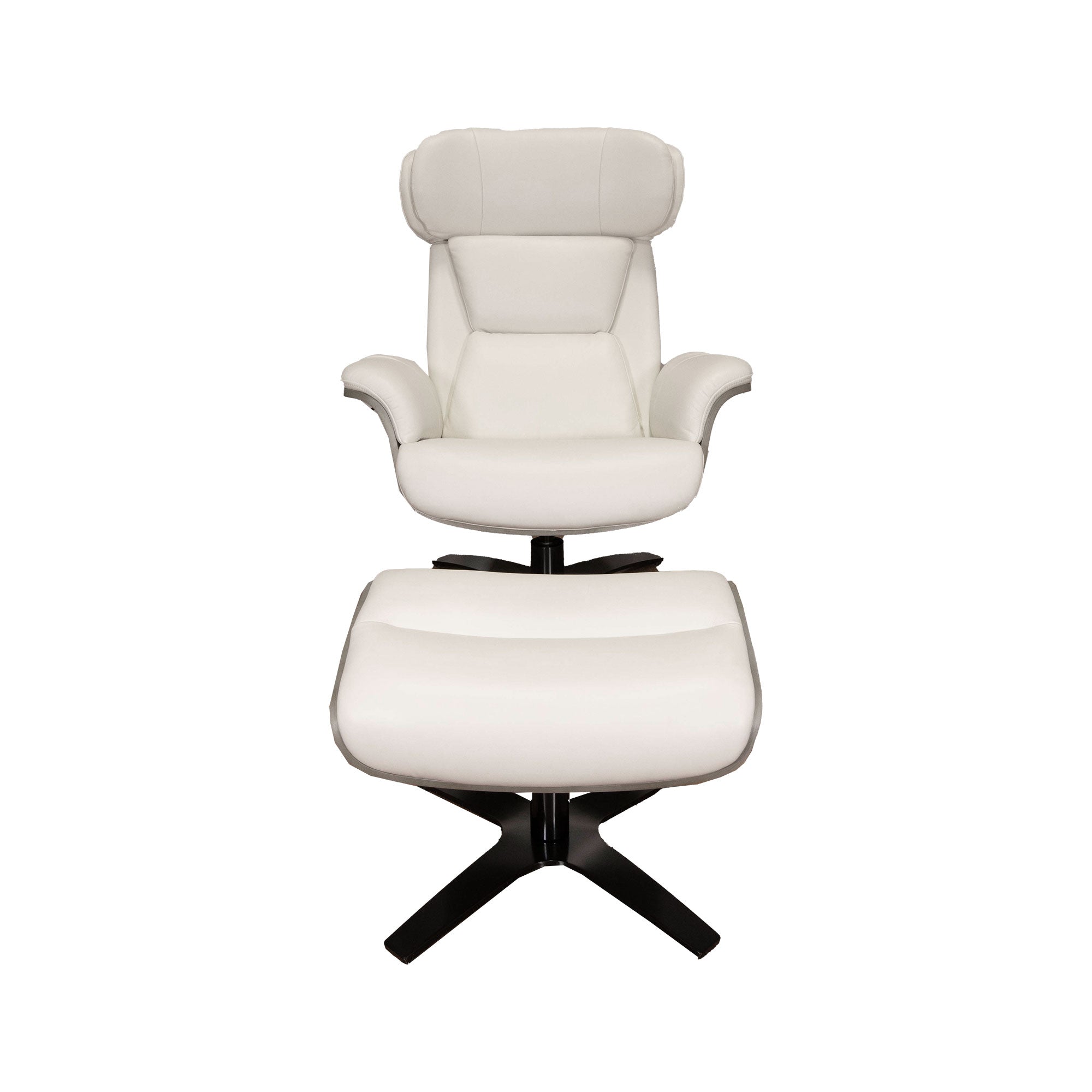 Fauteuil et repose-pieds Malik