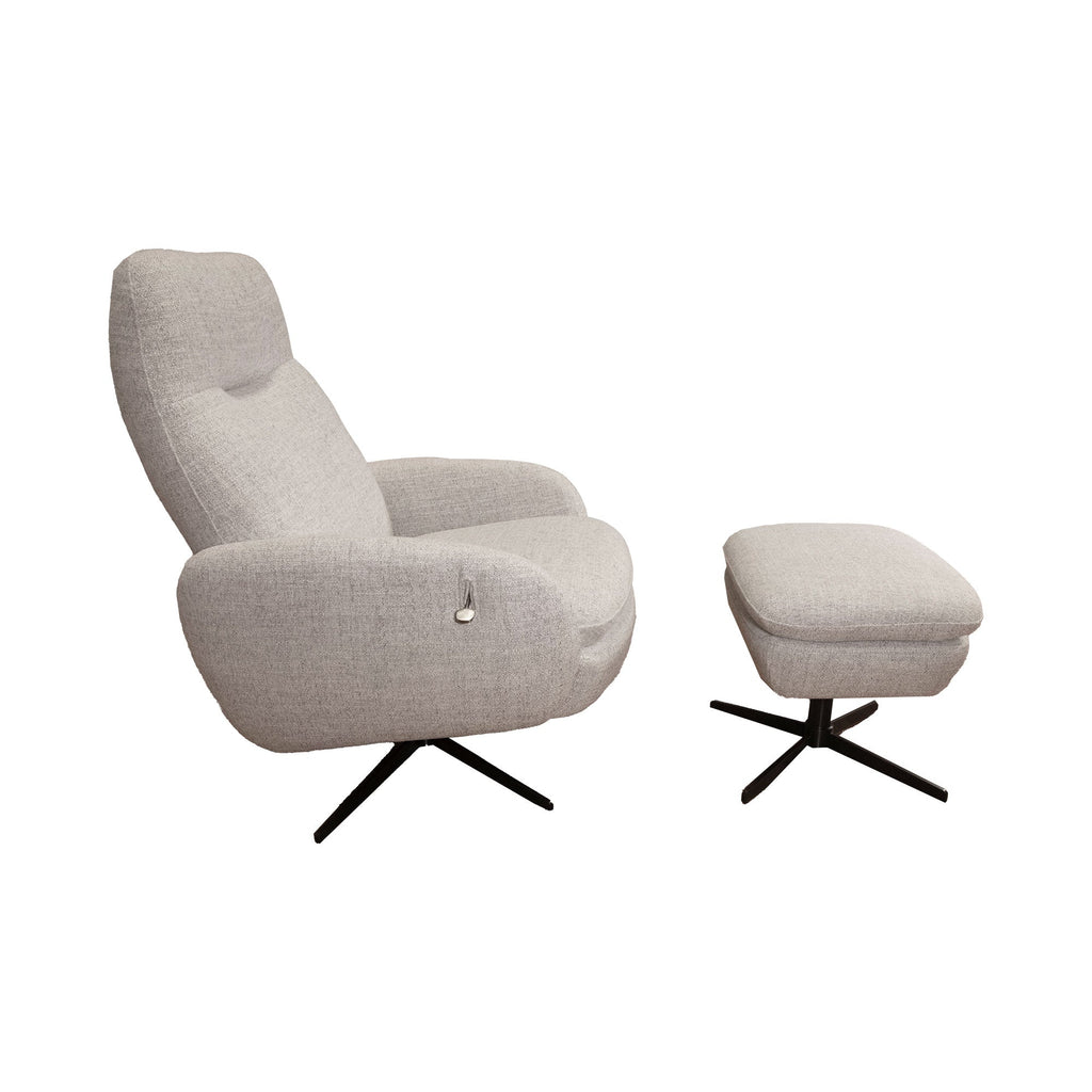 Fauteuil et repose-pieds Mendoza